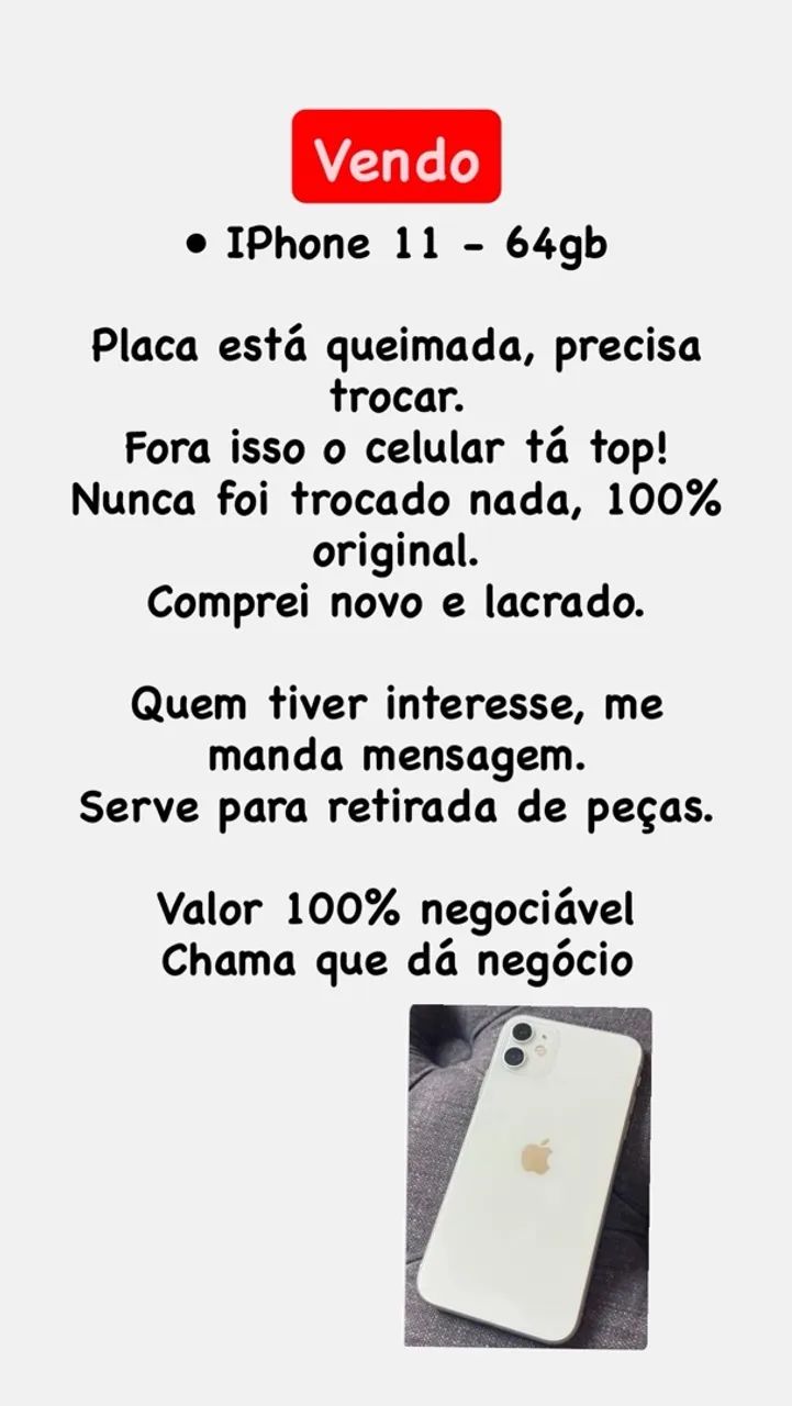 iPhone 11 - 64gb 
