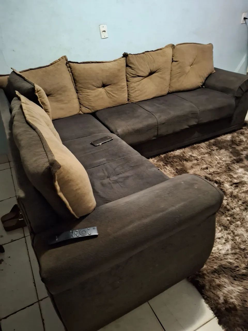 Vendo sofá super conservado 