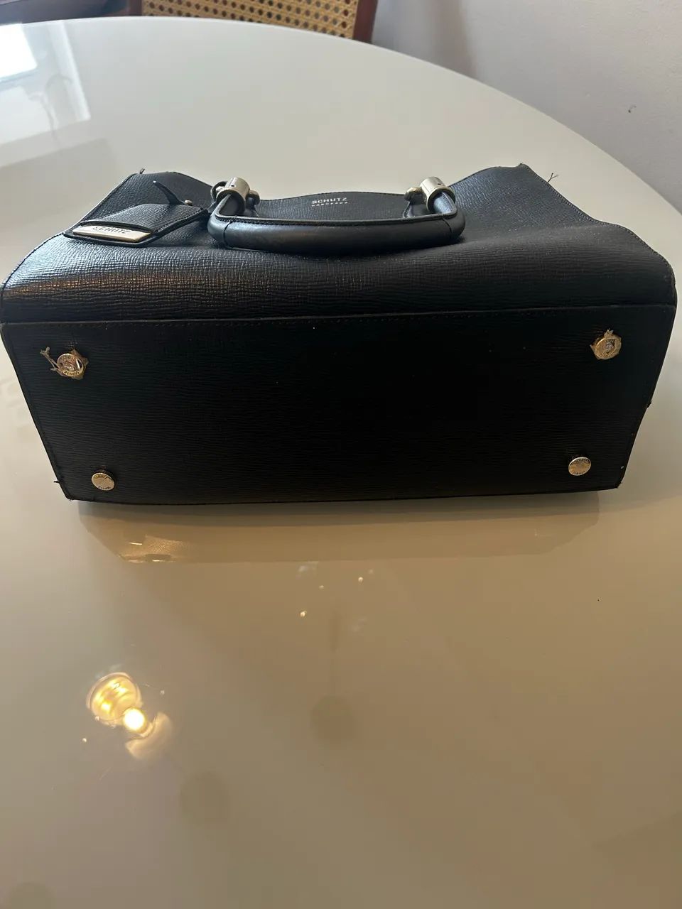 Bolsa da Schutz preta  - Foto 4