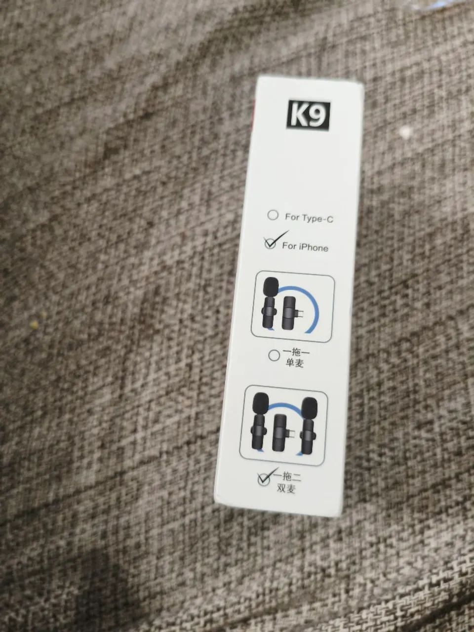 Microfone de Lapela K9 - Foto 3