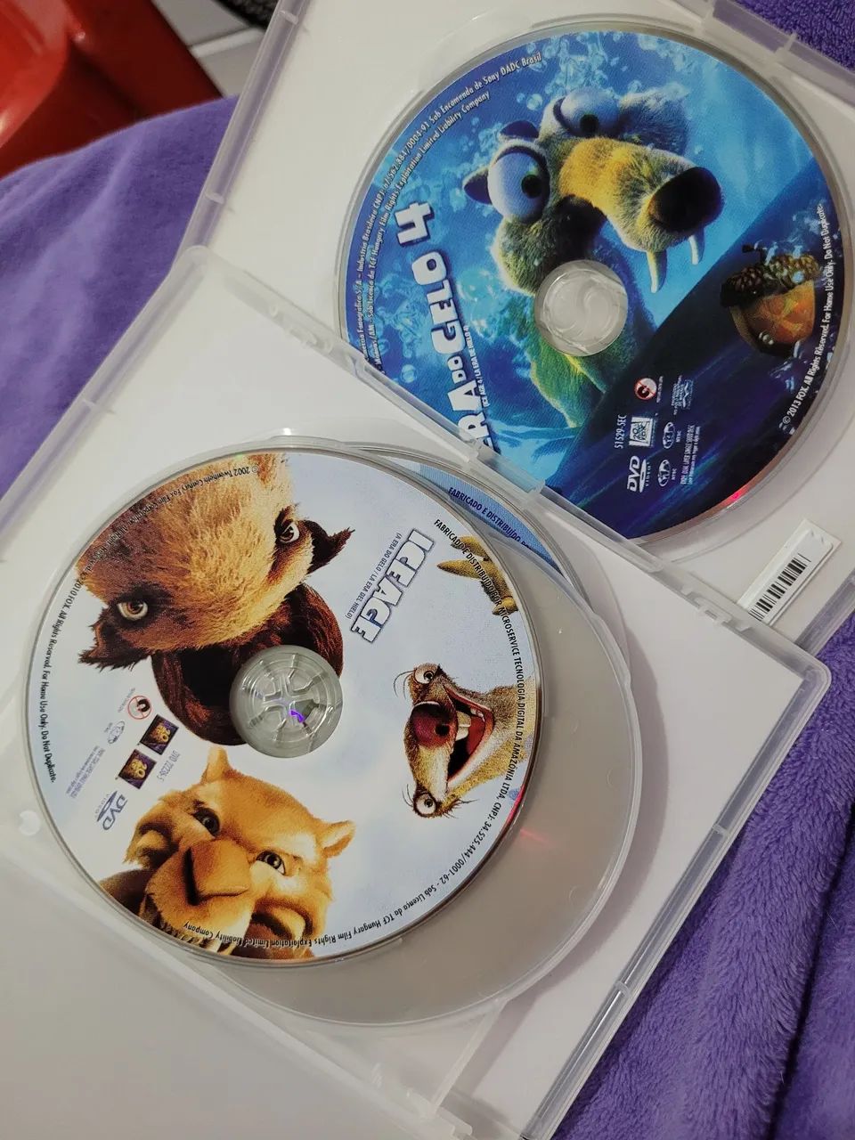 DVD A ERA DO GELO 1,2, 3 E 4 - Foto 3