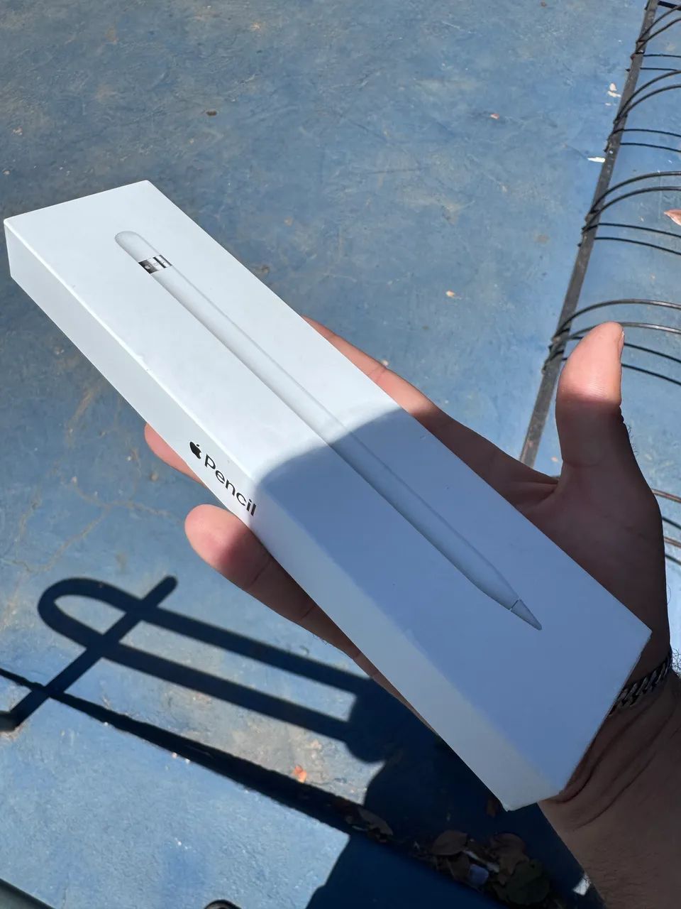 Apple Pencil 1 Geracao - OLX Pay - Parcelo 18x - Branco - impecável- Troca