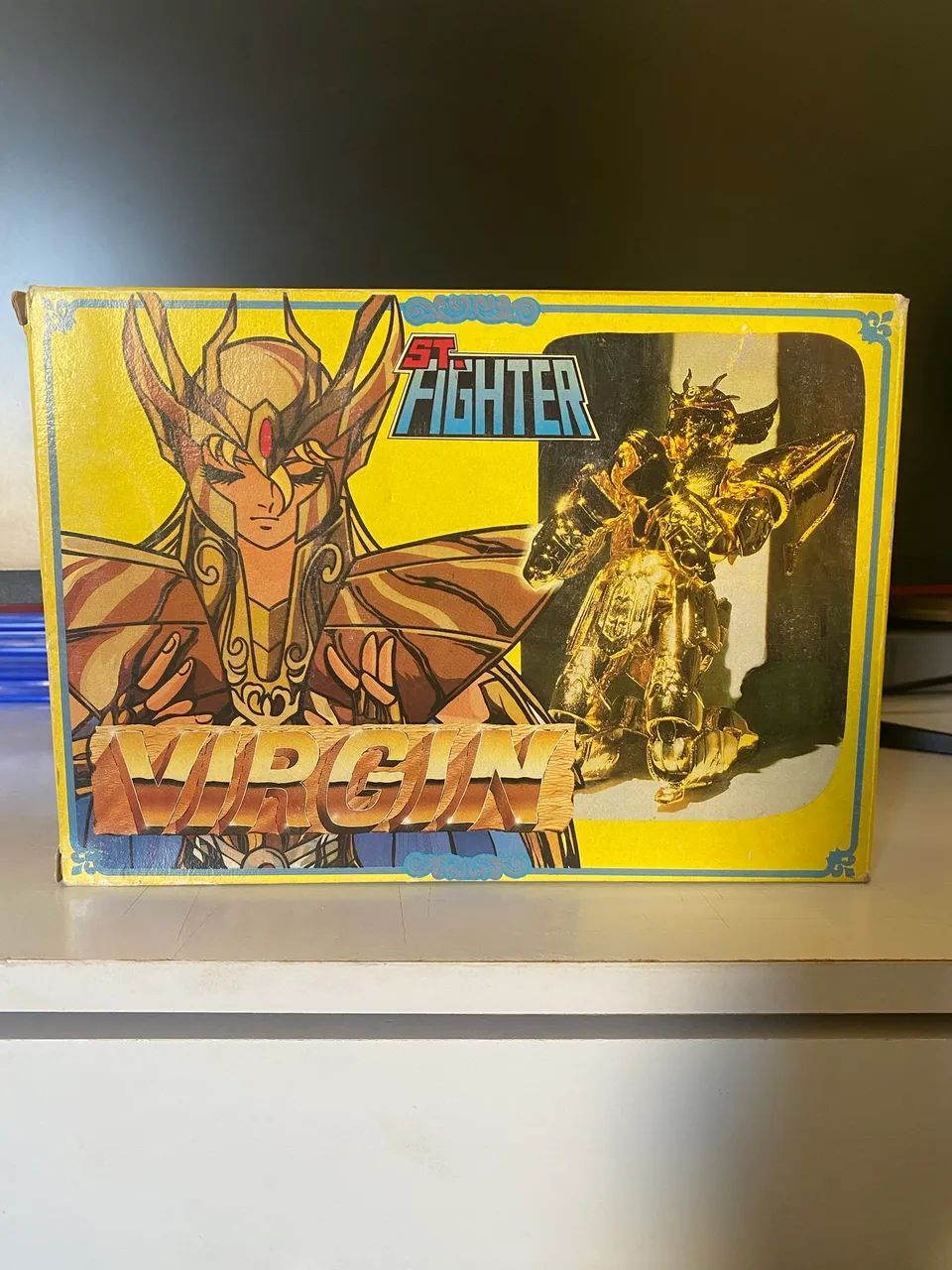 Boneco cavaleiros do zodiaco Shaka de virgem vintage