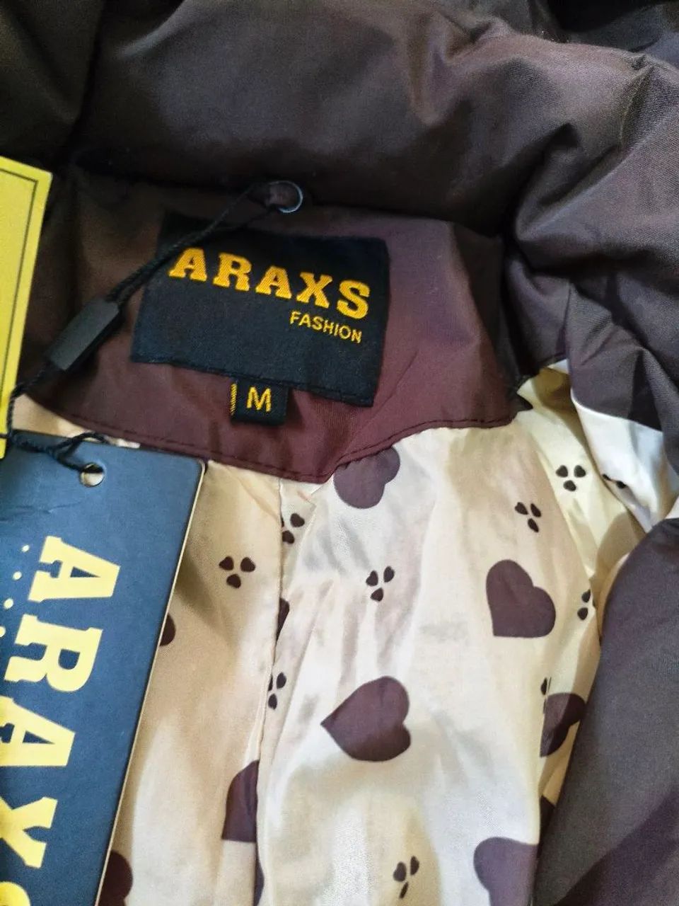 Casaco parka marrom NOVO!!!  - Foto 4