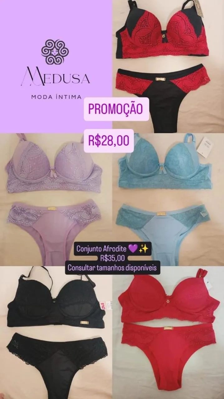 Kit moda íntima feminina  - Foto 4