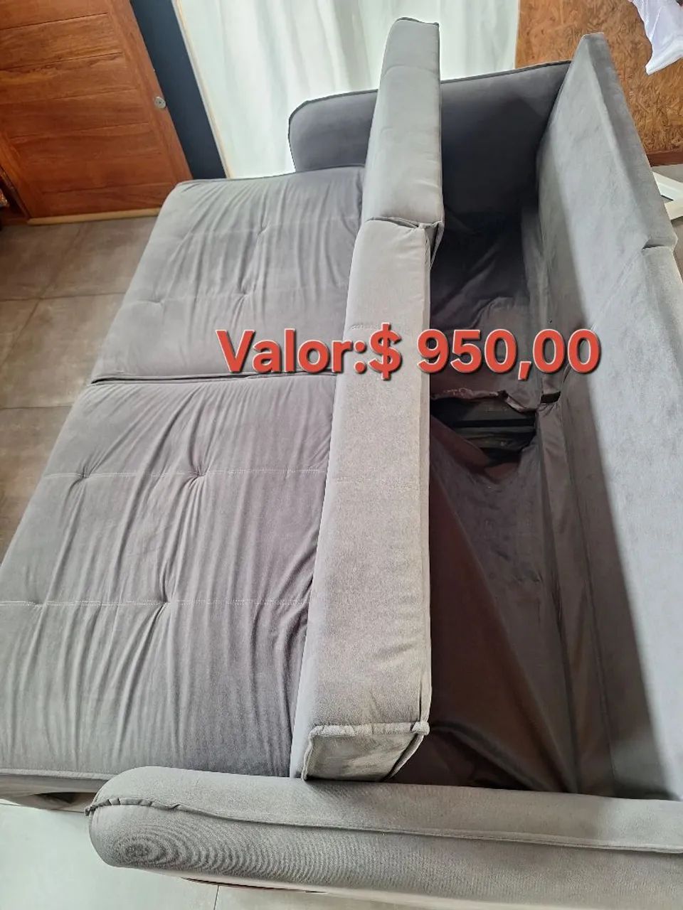 VENDE - SE SOFÁ CAMA - Foto 3