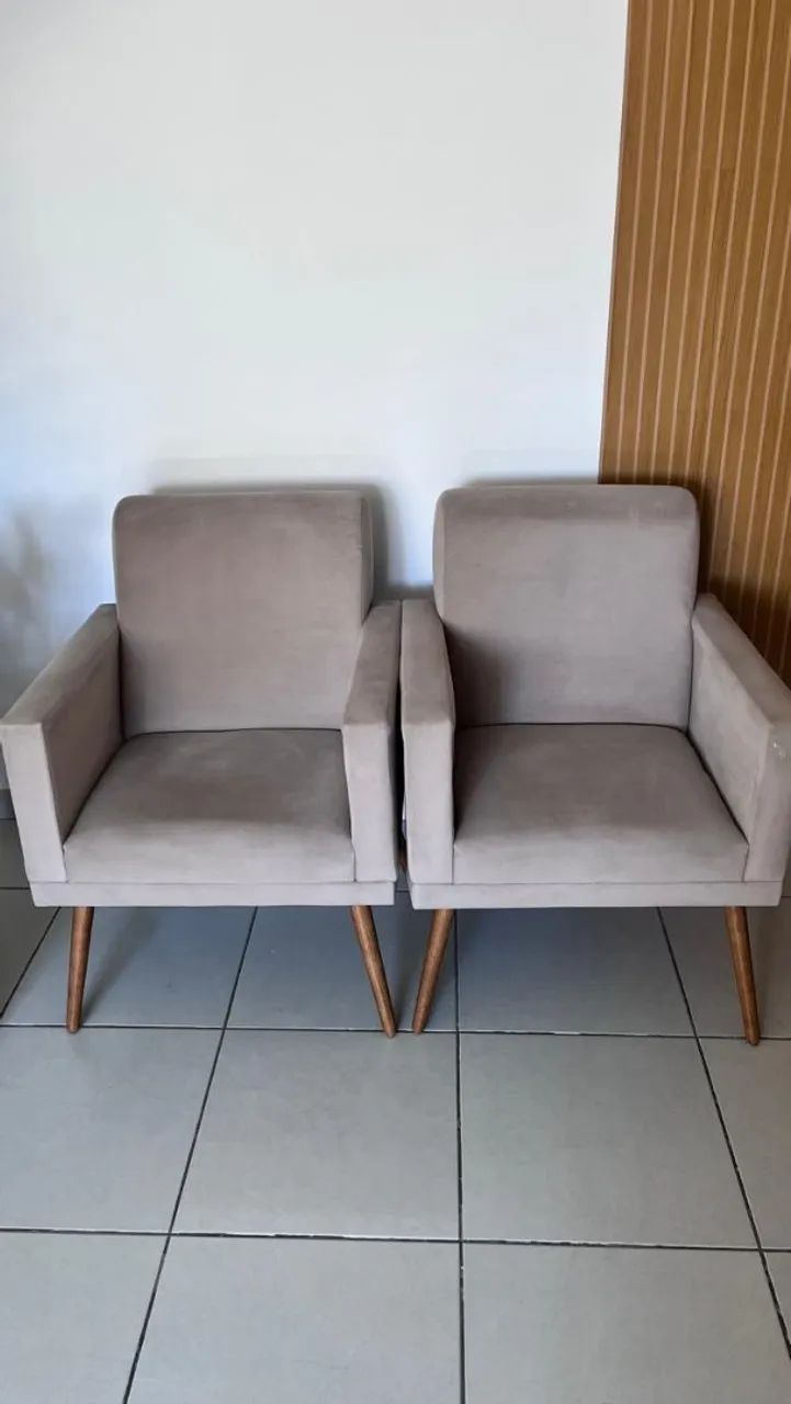 Poltronas sala de estar 