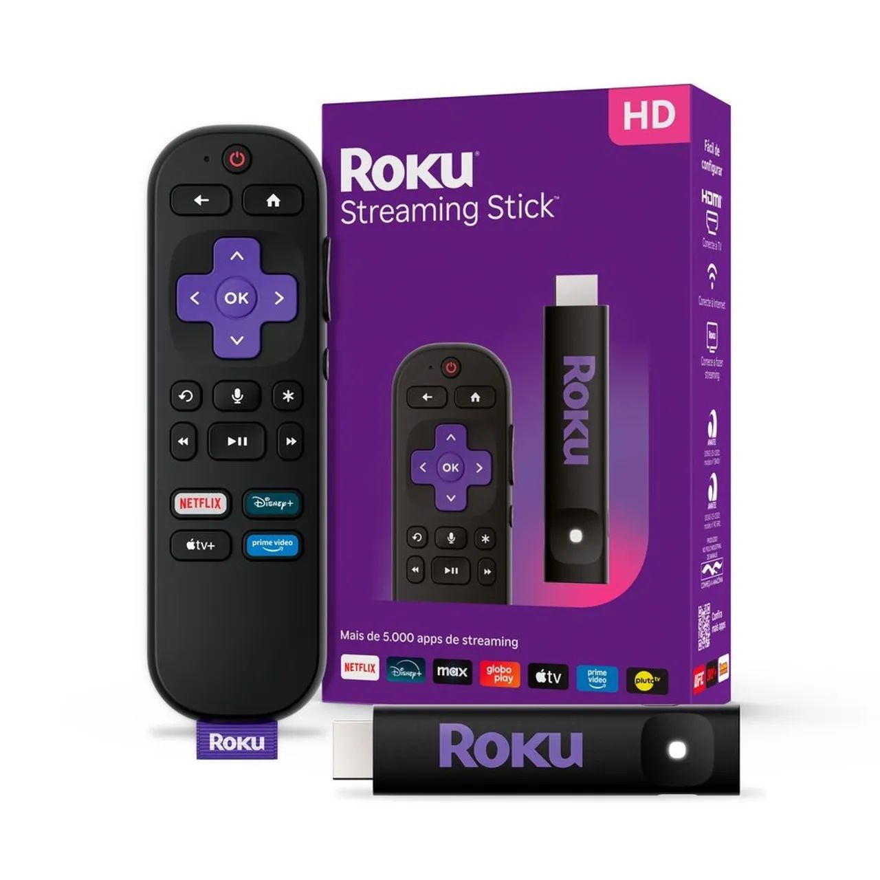 Roku Streaming Stick HD ( cromecast)