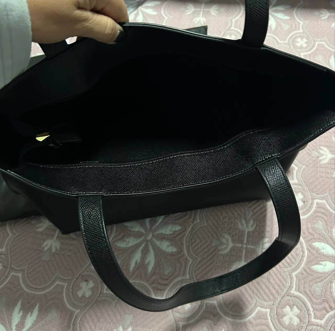 Bolsa ombro Preta - Santa Lolla  - Foto 2