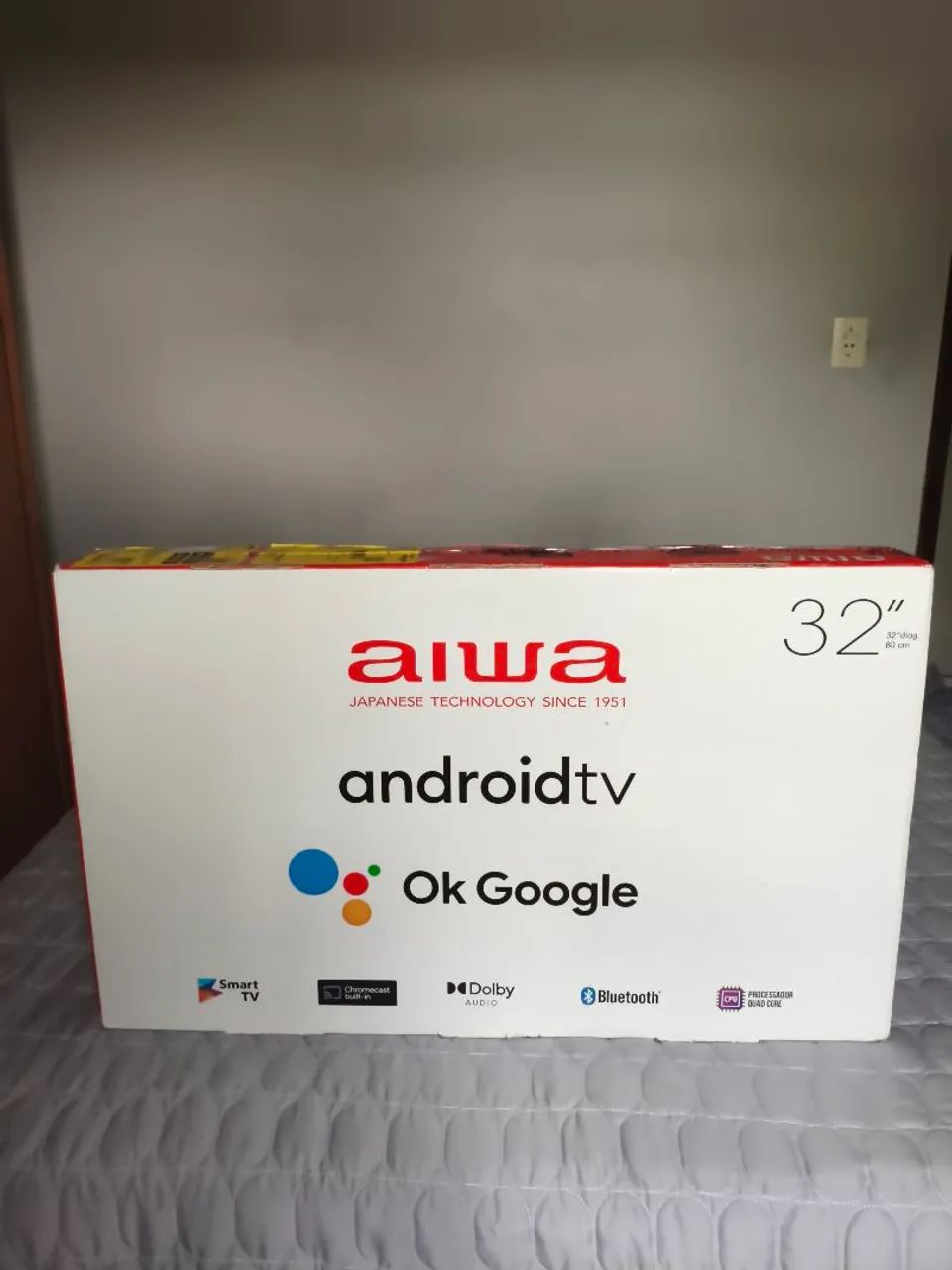 Smartv Android "Aiwa" 32 Polegdas. Nova na Caixa Lacrado. - Foto 2