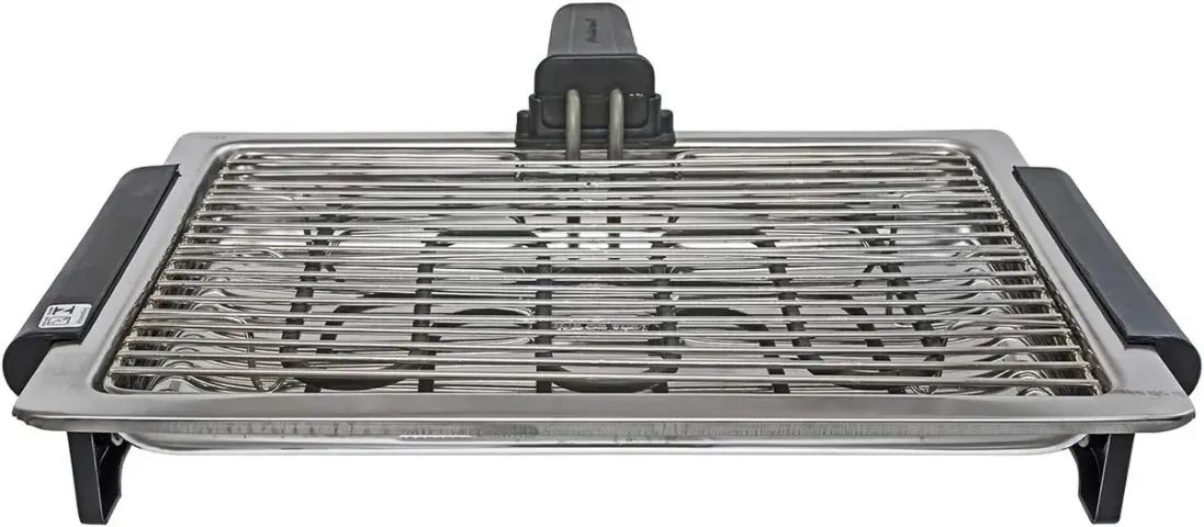 Churrasqueira Elétrica Cotherm Giulietta 127V Inox Portátil 1250W - Foto 6