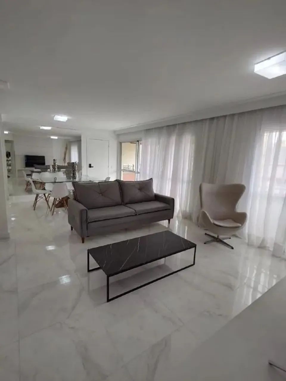 Aluga Apartamento - 128m² - Centro - Santo André/SP - Mobiliado - Foto 4
