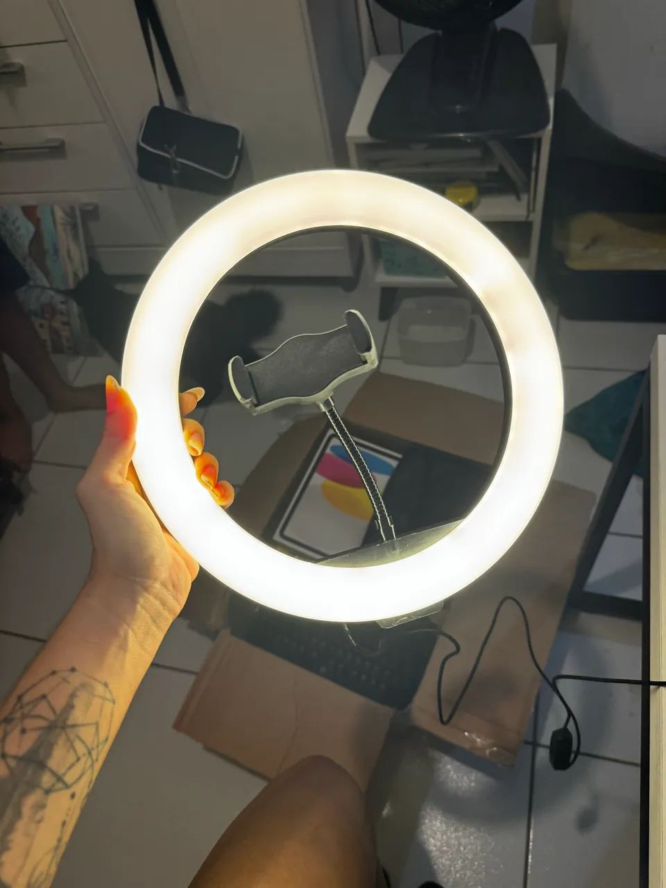Ring Light Led Iluminador 10 pol - Foto 3