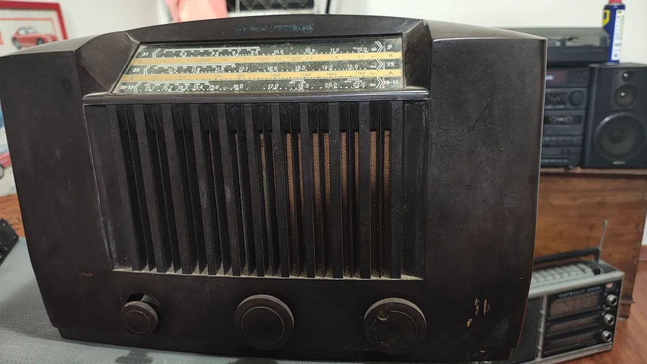 Rádio RCA Victor 1950 para restaurar - Foto 3