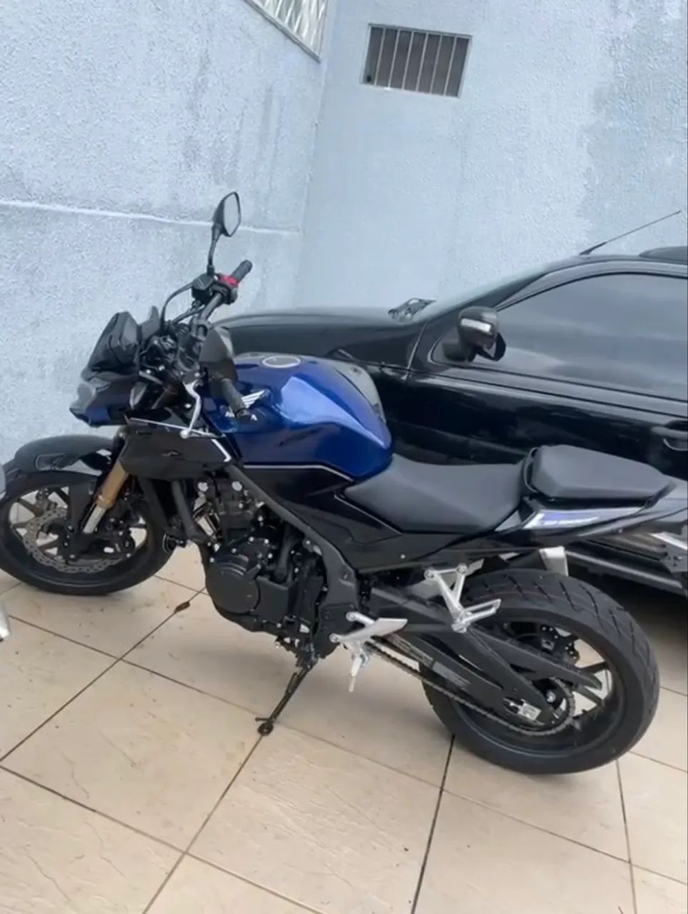Cb500f 2024 azul - Foto 3
