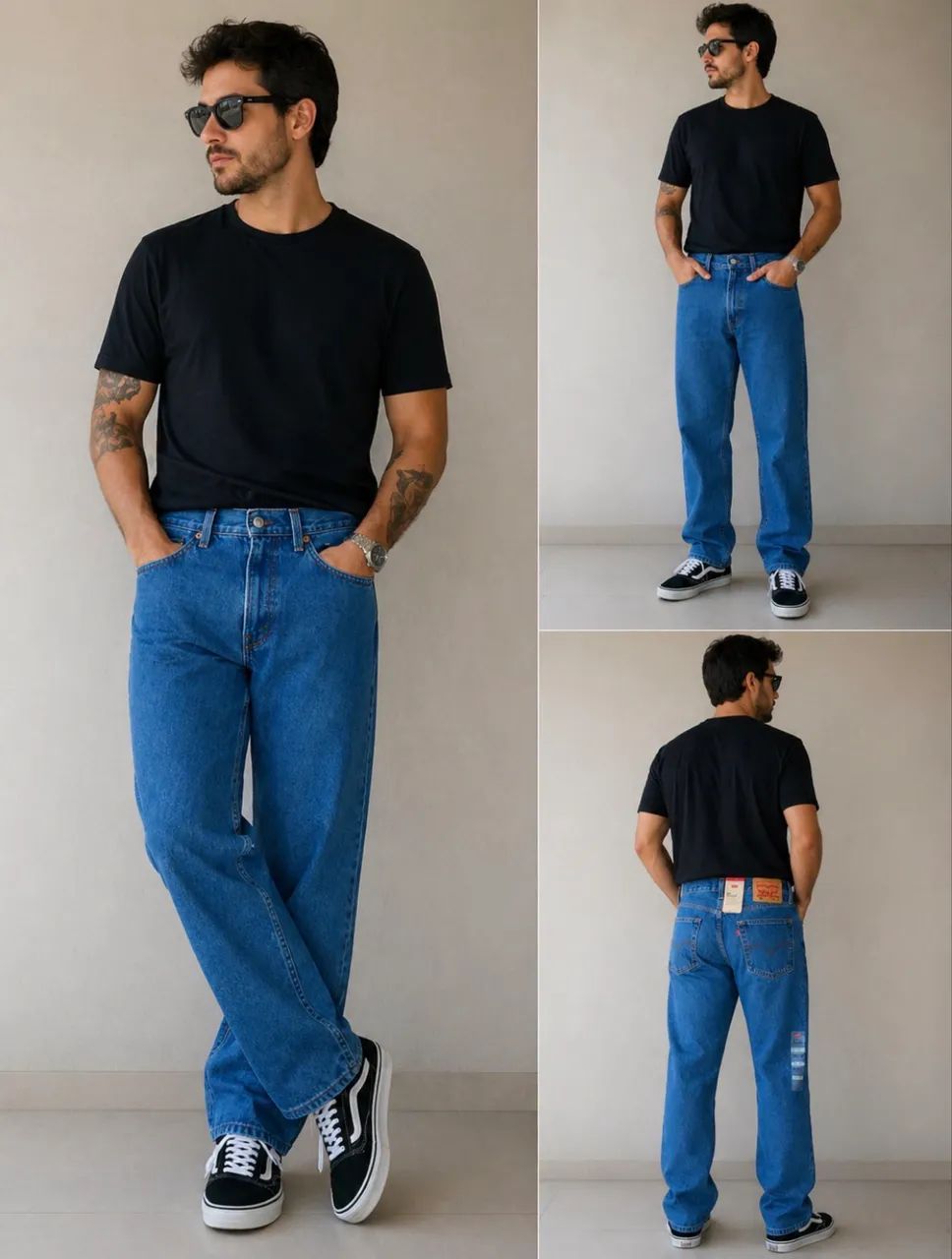 Calça jeans masculina original Levis 