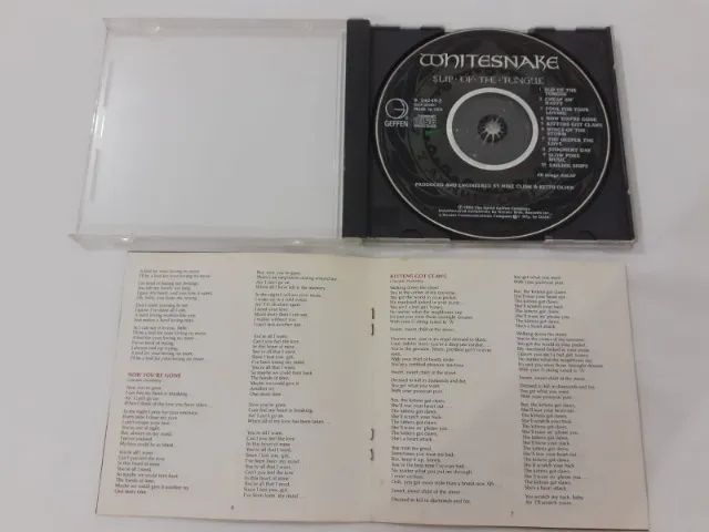 CD WHITESNAKE SLIP OF THE TONGUE - Foto 2