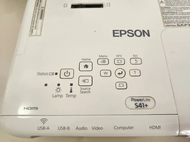 Projetor Epson PowerLite S41+ - Funciona, Necessita Troca da Lâmpada - Foto 2