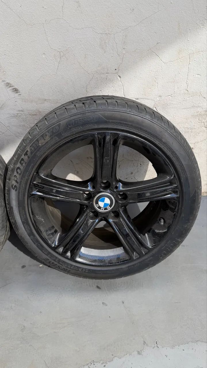 Rodas aro 17 BMW sem detalhes  - Foto 4