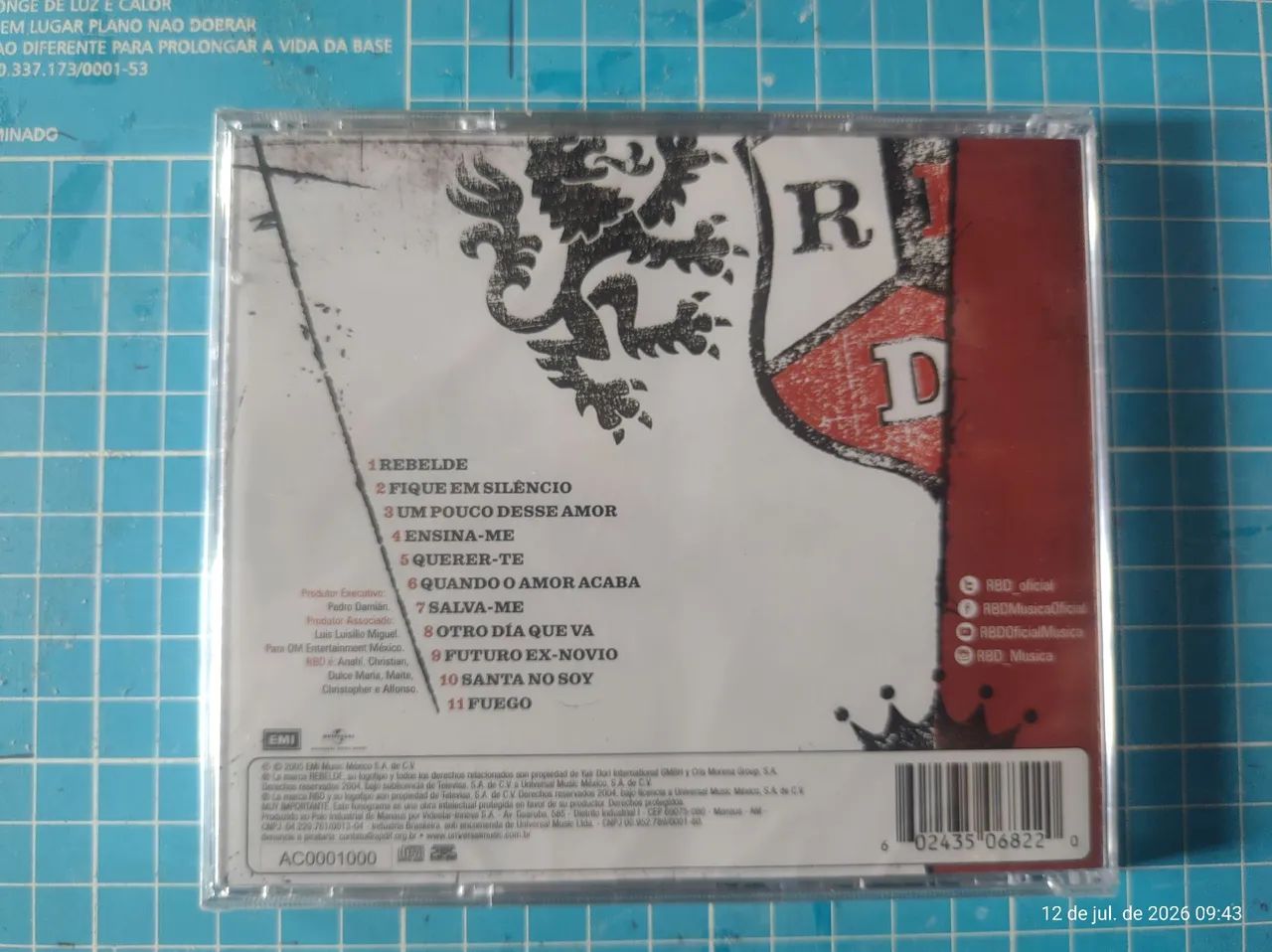 REBELDE - NOVO LACRADO - Foto 2