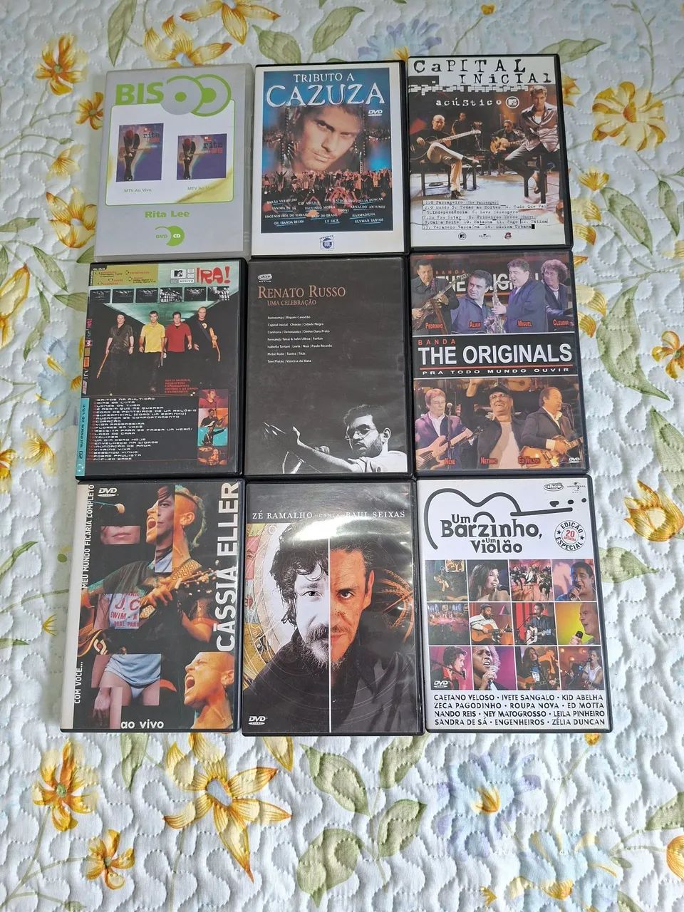 33 DVDs de pop e rock nacional 15 reais cada. - Foto 3