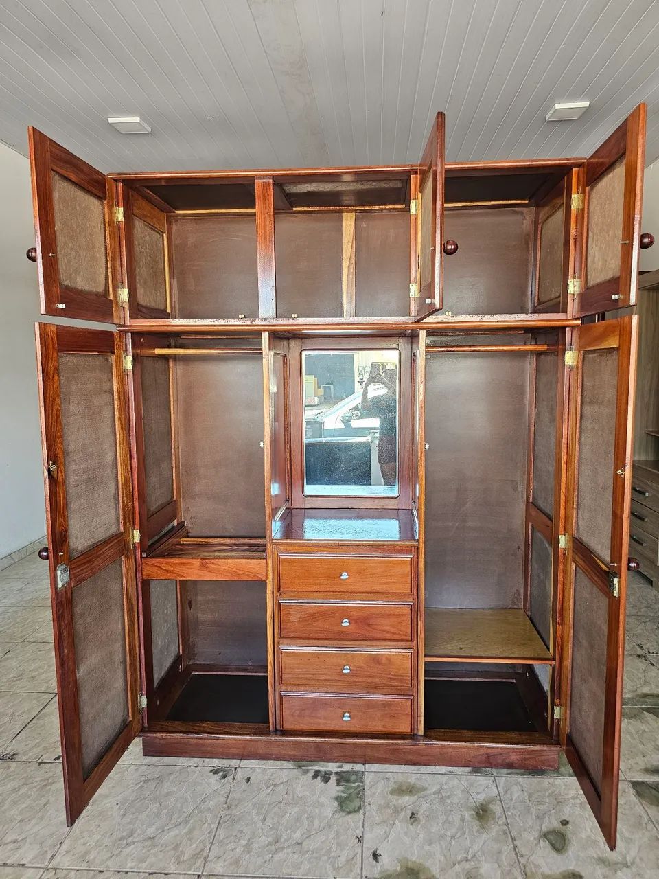 Guarda roupa usado de macacauba  - Foto 2