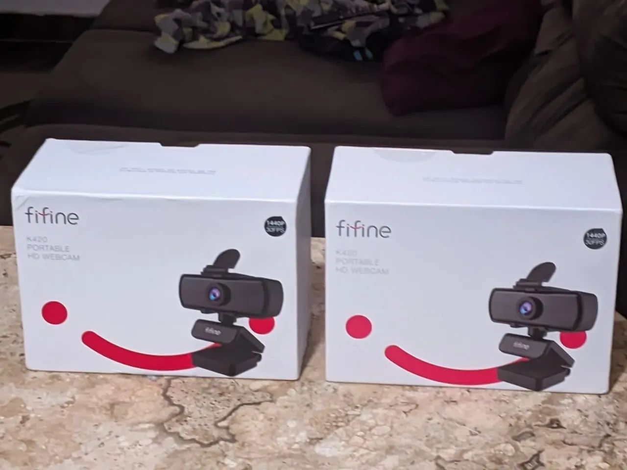 WEBCAM Fifine K420 1440P 30FPS - NUNCA USADA!  - Foto 2