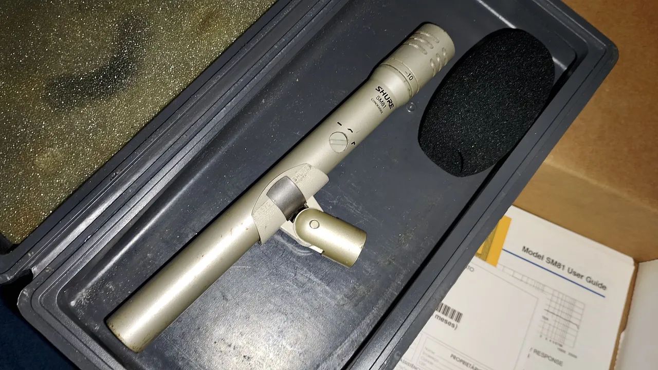 Microfone Shure Sm81 Americano - Foto 2