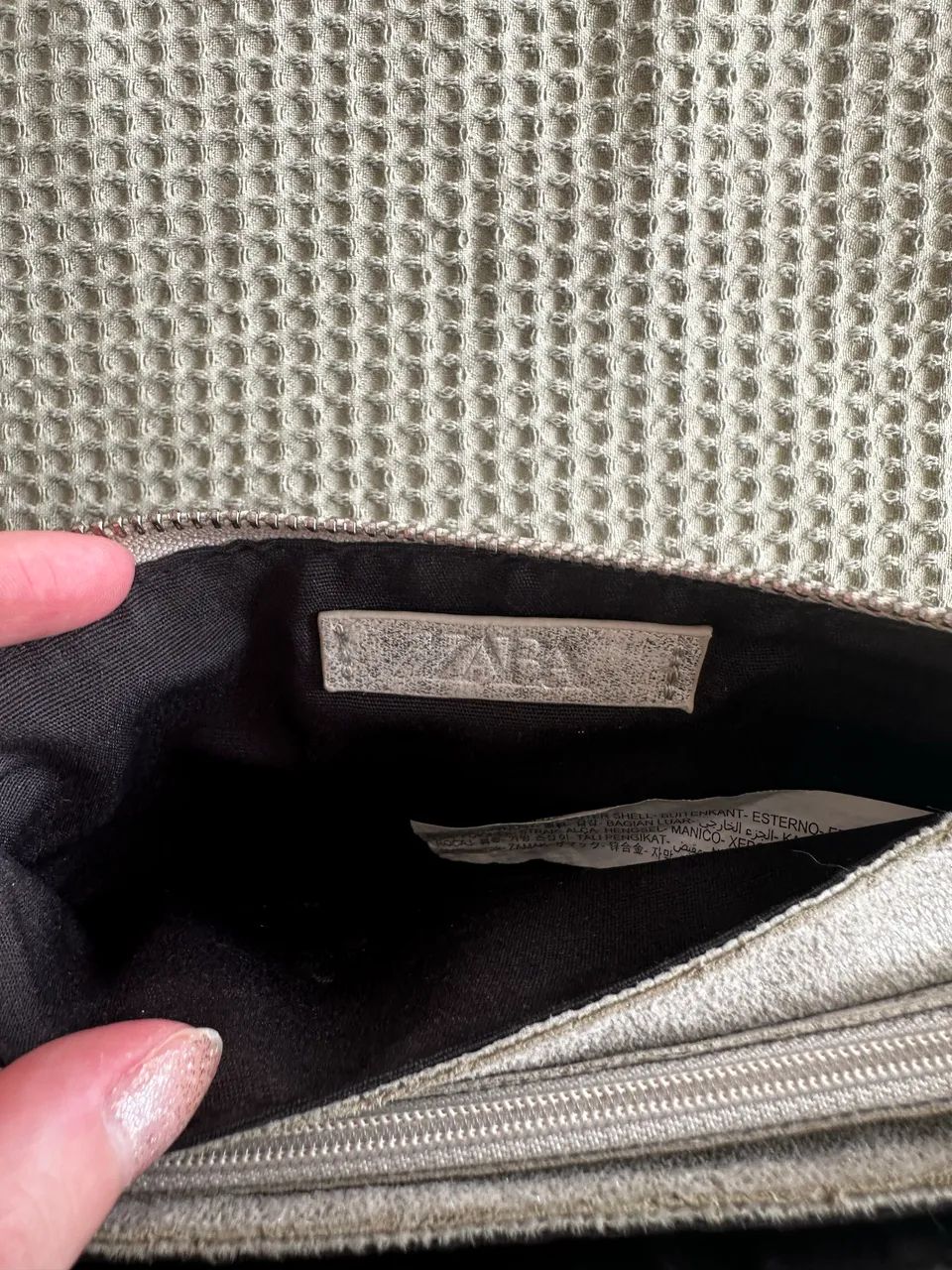 Bolsa Zara prata  - Foto 2