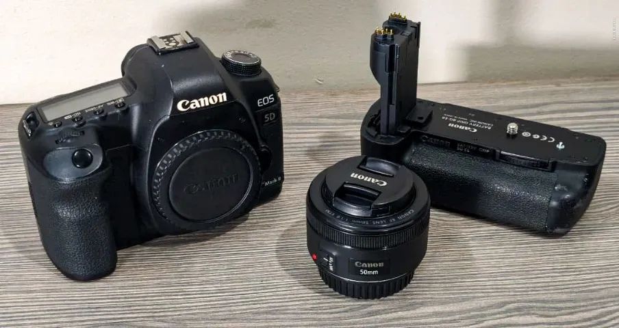 Canon 5D Mark II em perfeito estado - Filma em Full HD 1080P - Foto 2