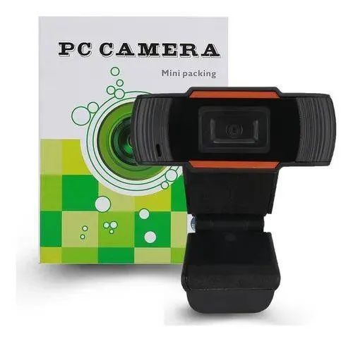 Webcam para Computador e Notebook com Microfone Integrado USB