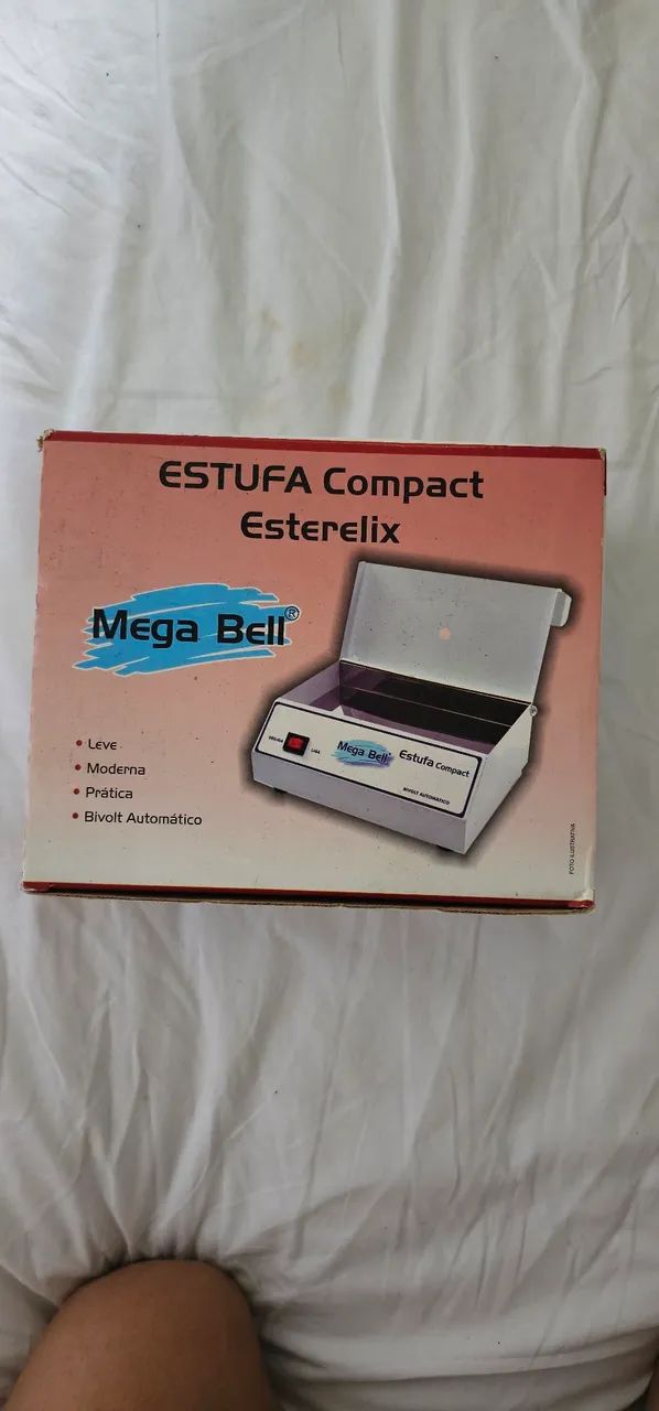 Estufa Esterilizadora Mega Bell Esterelix Compact nova e completa na caixa - Foto 3