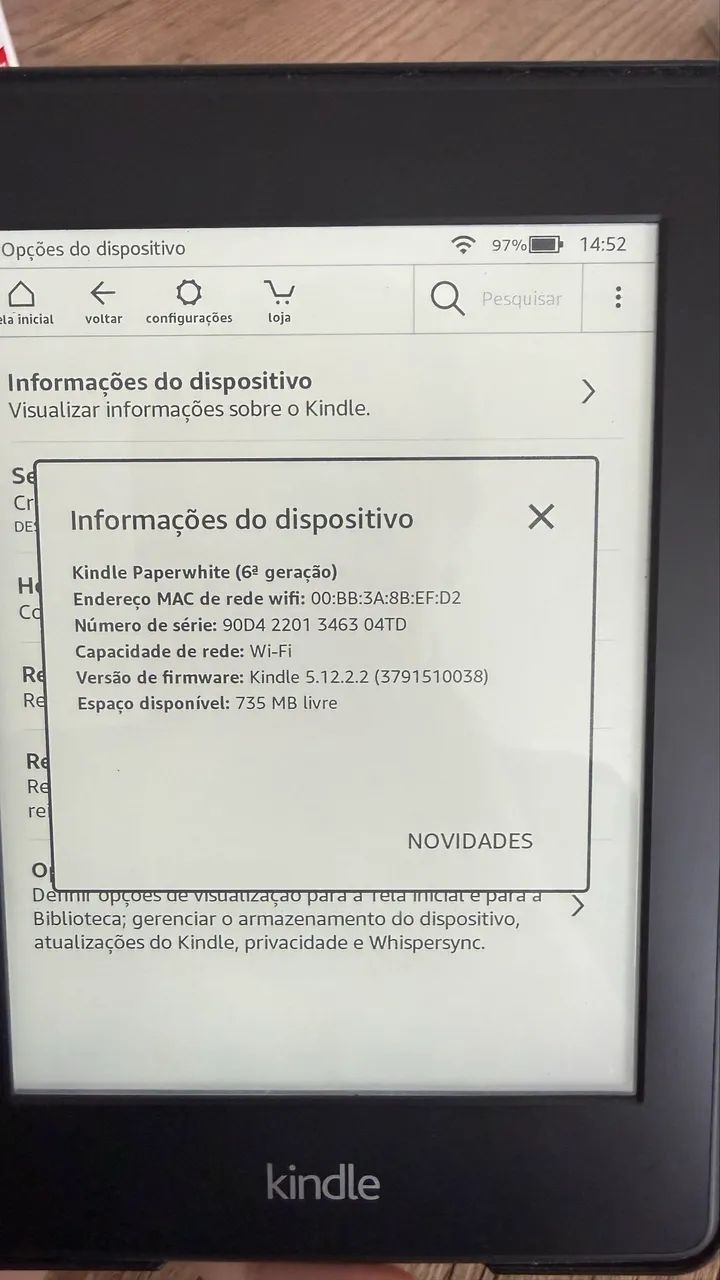 Kindle paperwhite - impecável  - Foto 2