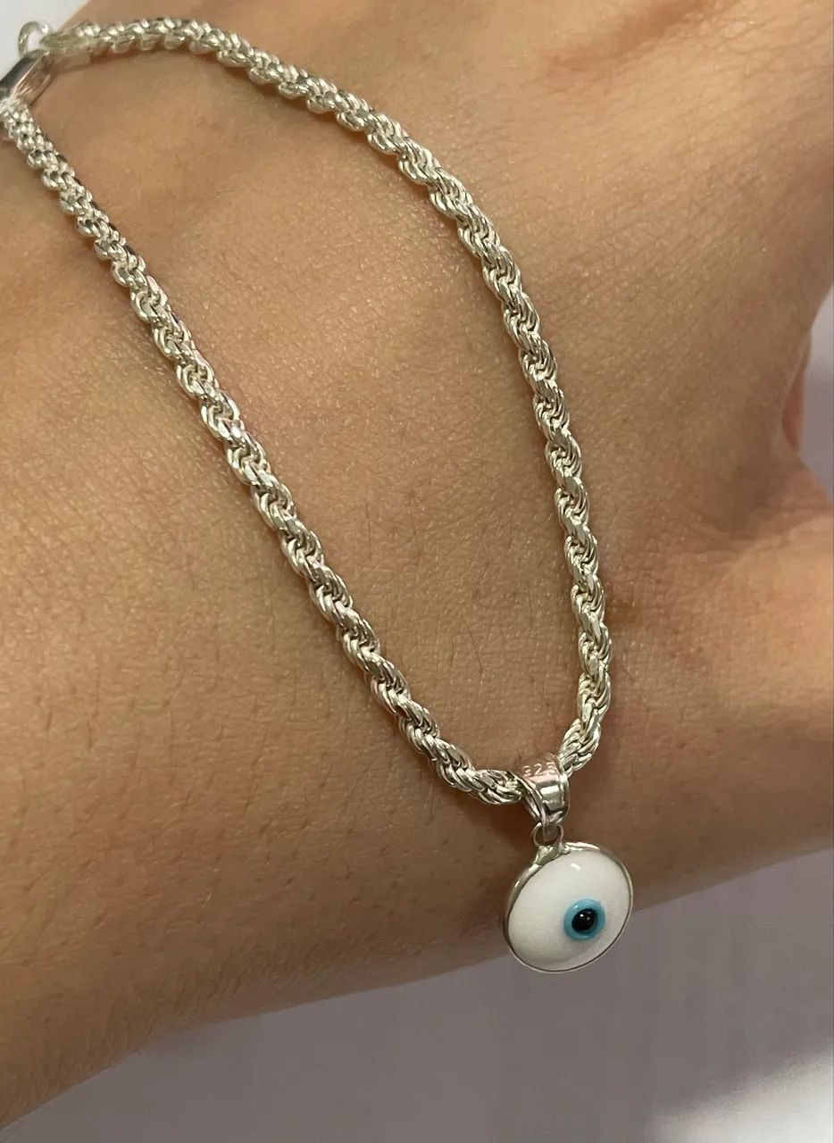 Pulseira nova de prata 925 - Foto 3