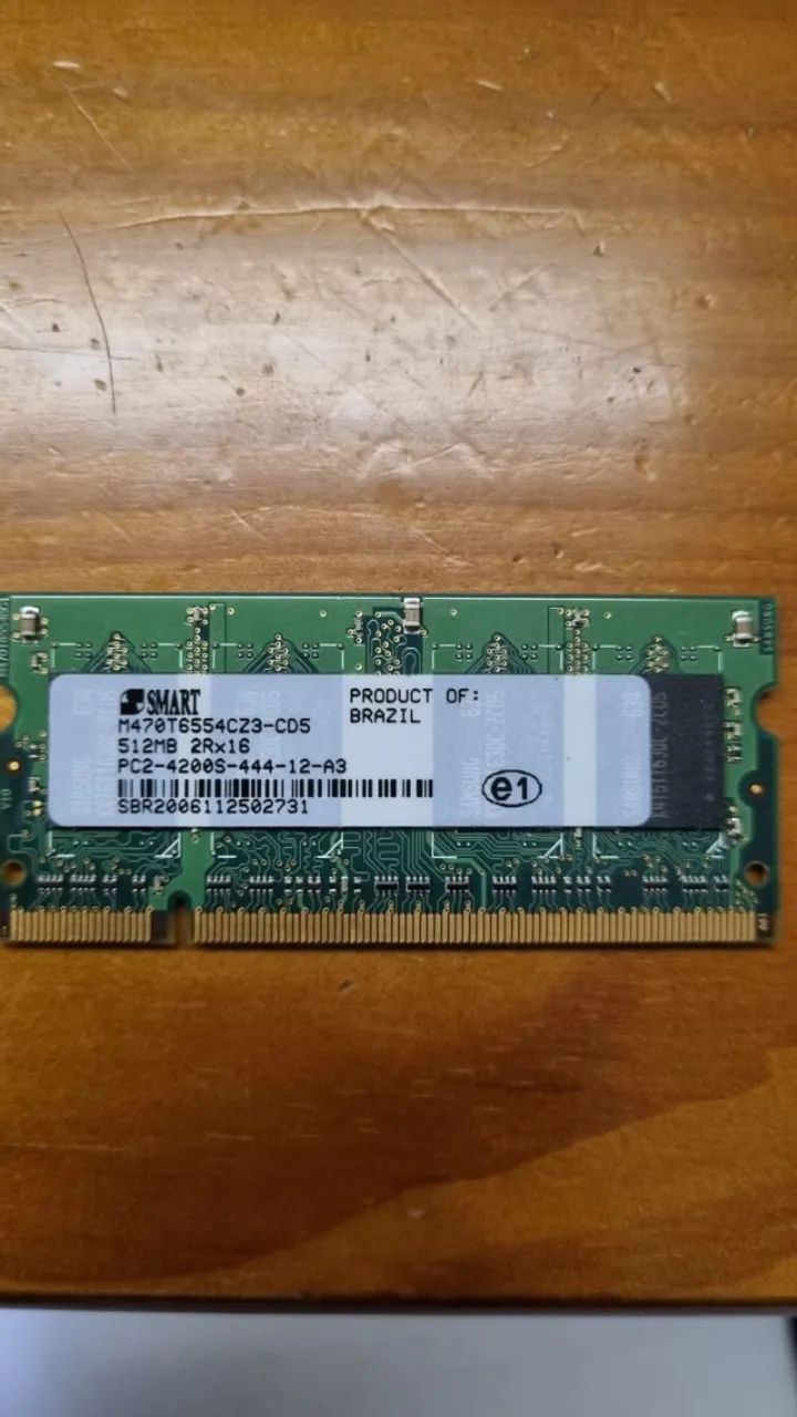 Lote Peças CPU Celeron e Memórias DDR1 e DDR2 - Foto 5