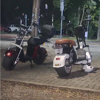 SCOOTER ELETRICA X-11 LINDISSIMA!!! 1000X,60V,LITIO,NFC, ALARME, TRAVA, SOM BT, MARCHA RE 
