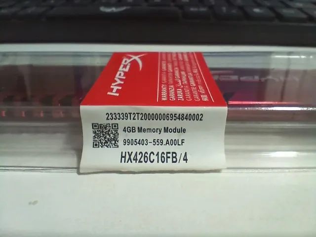 Memória HyperX Savage DDR4 de 4GB (288-pin DIMM) - Foto 2