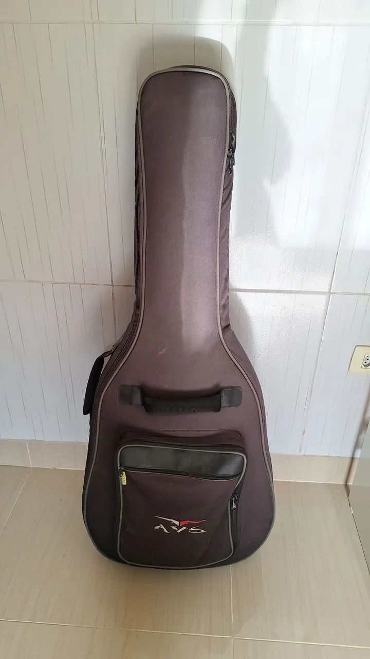 Violão Memphis Cordas de aço + Capa - Foto 6