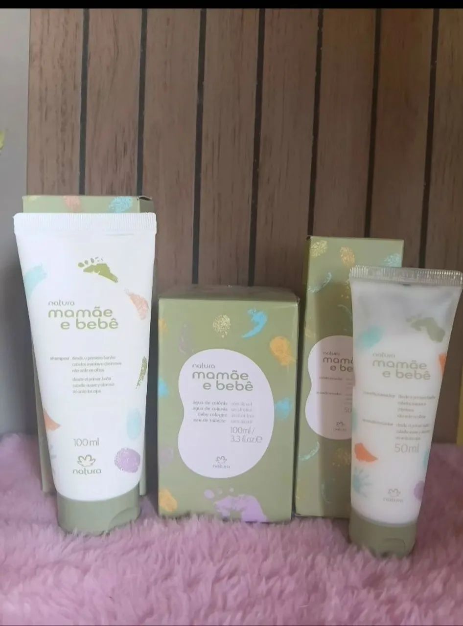 Kit mamãe bebê natura 