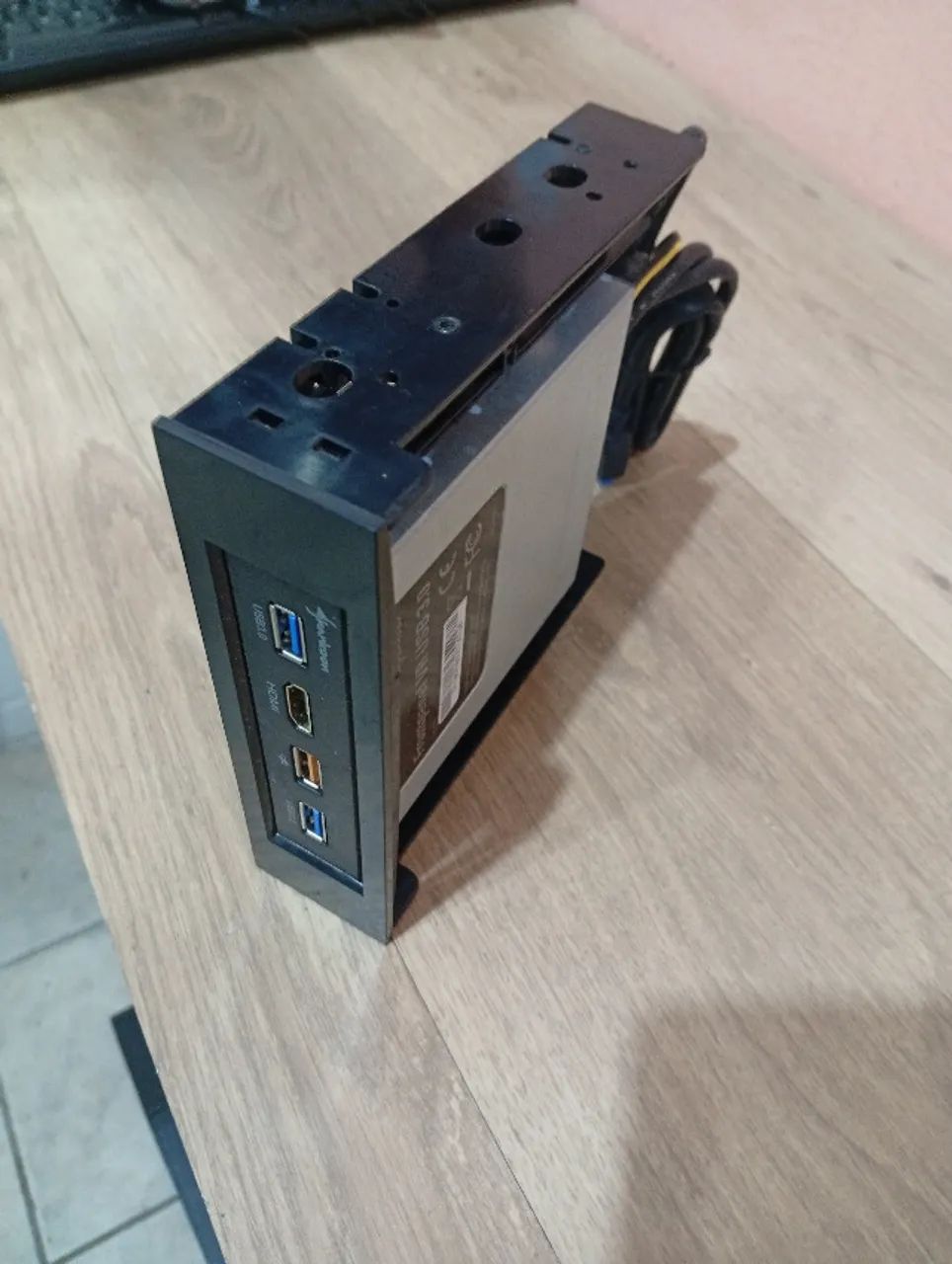 Painel Frontal USB 3.0 Shakoon Black com HDMI2 - Foto 5
