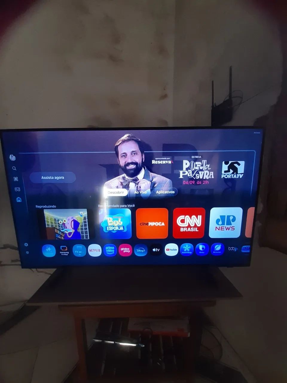 tv Samsung crystal uhd 50 polegadas resolução 4k.4 meses de uso nota fiscal  - Foto 3