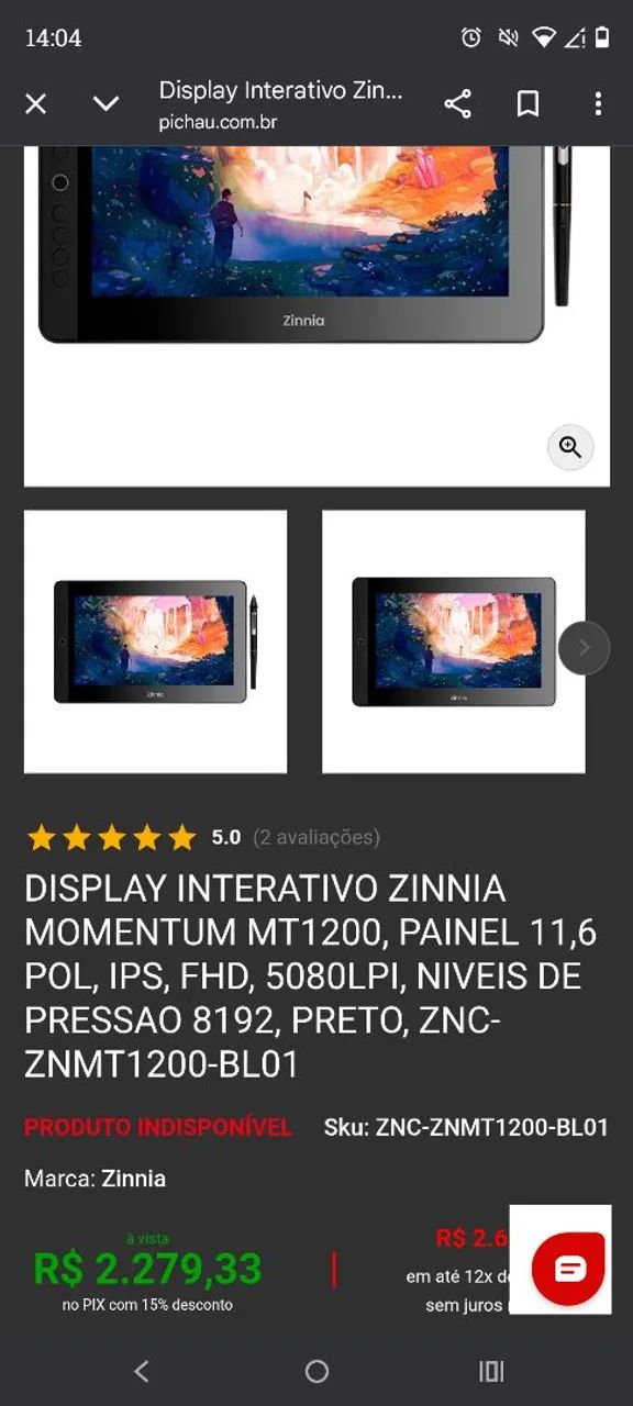 Mesa digitalizadora mt1200 zinnia display - Foto 2