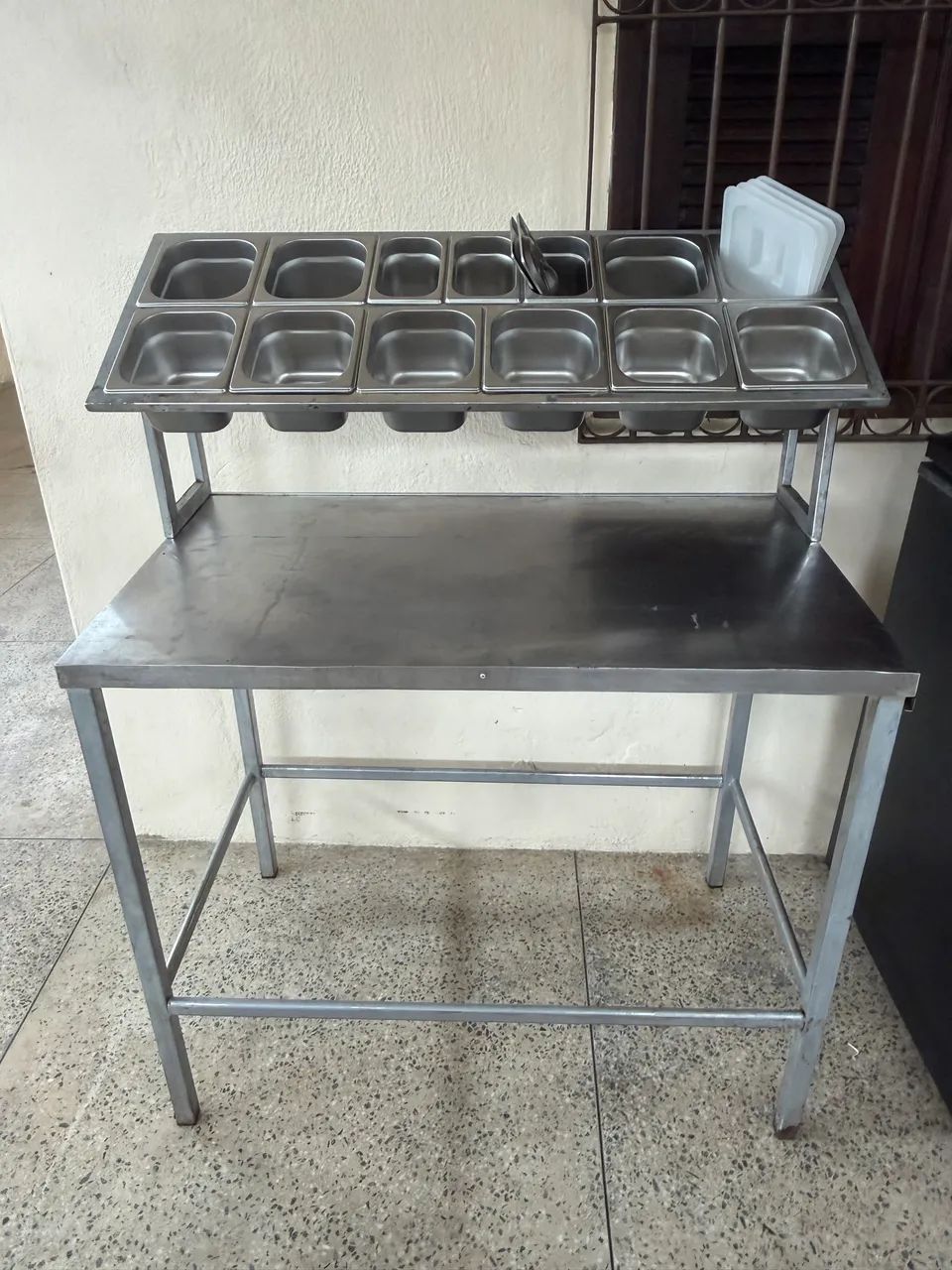 Mesa inox condimentadora  - Foto 3