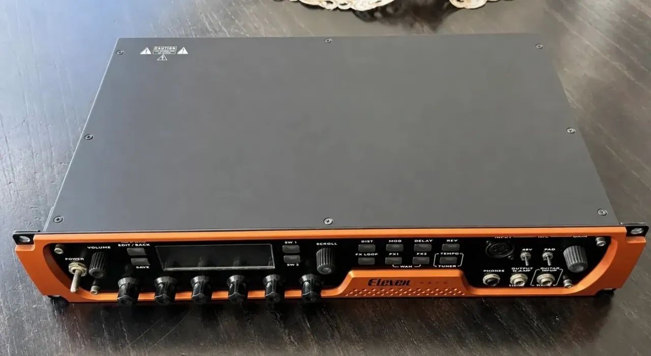 Avid Eleven Rack Processador De Guitarra (Usado) - Foto 4