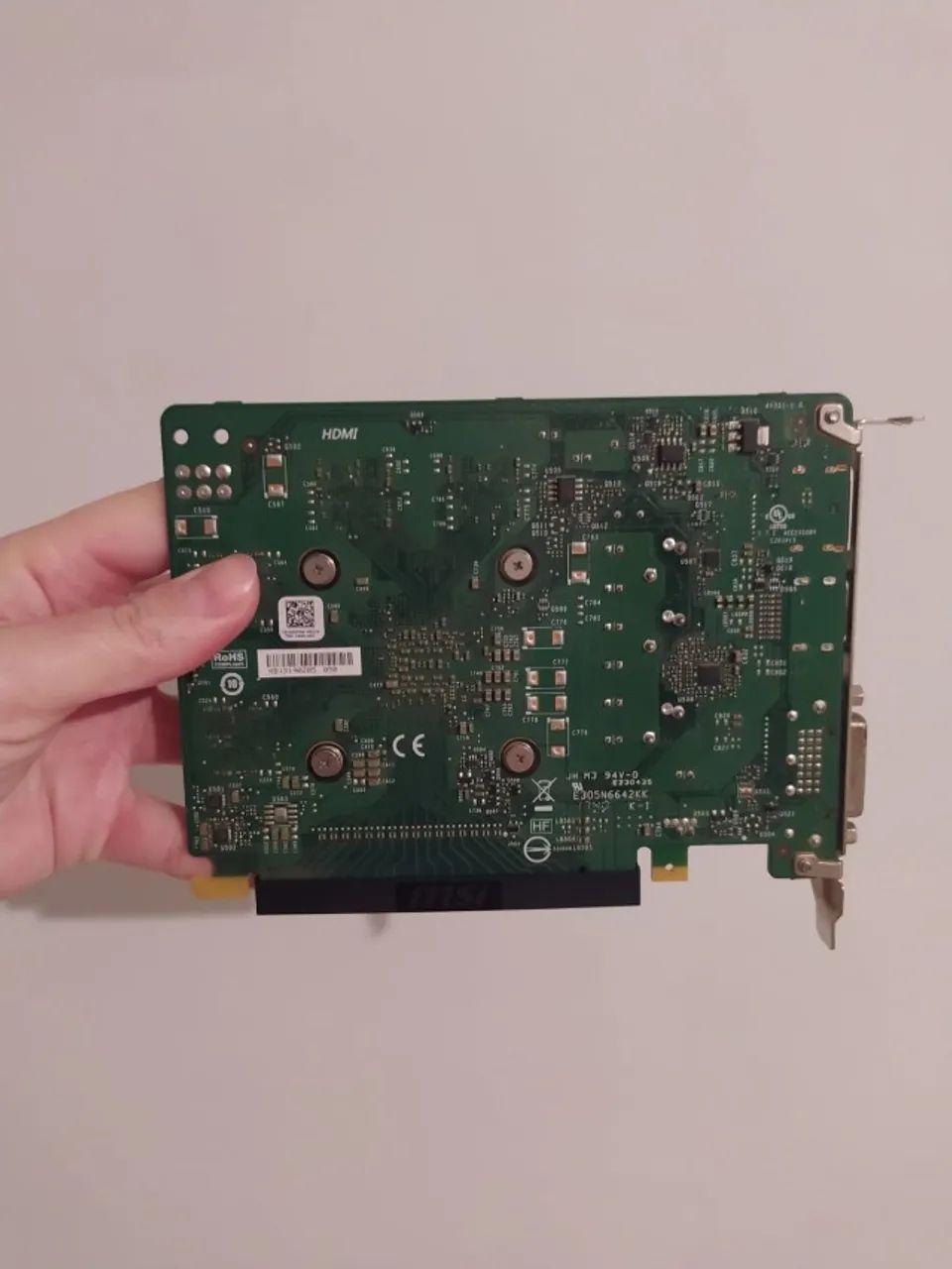 Placa de Vídeo NVIDIA GeForce GTX 1050 Ti 4GB - Funcionando Perfeitamente - Foto 2