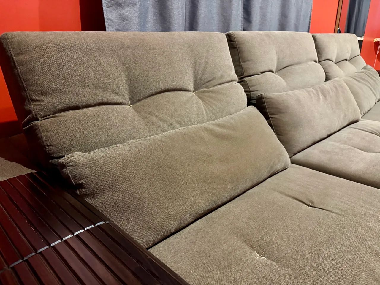 Sofá Impecável - 3 Partes Ajustáveis e Reclináveis - Foto 4