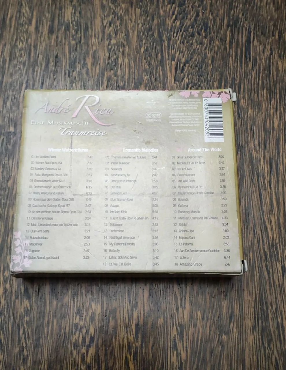 Box André Rieu Eine Musikalische Traumreise 3 CDs Original - Foto 2
