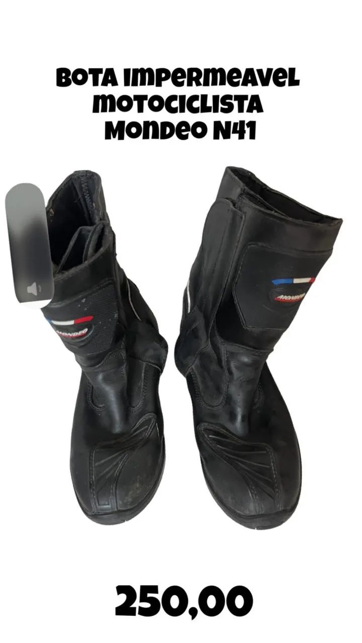 Bota impermeável mondeo n 41
