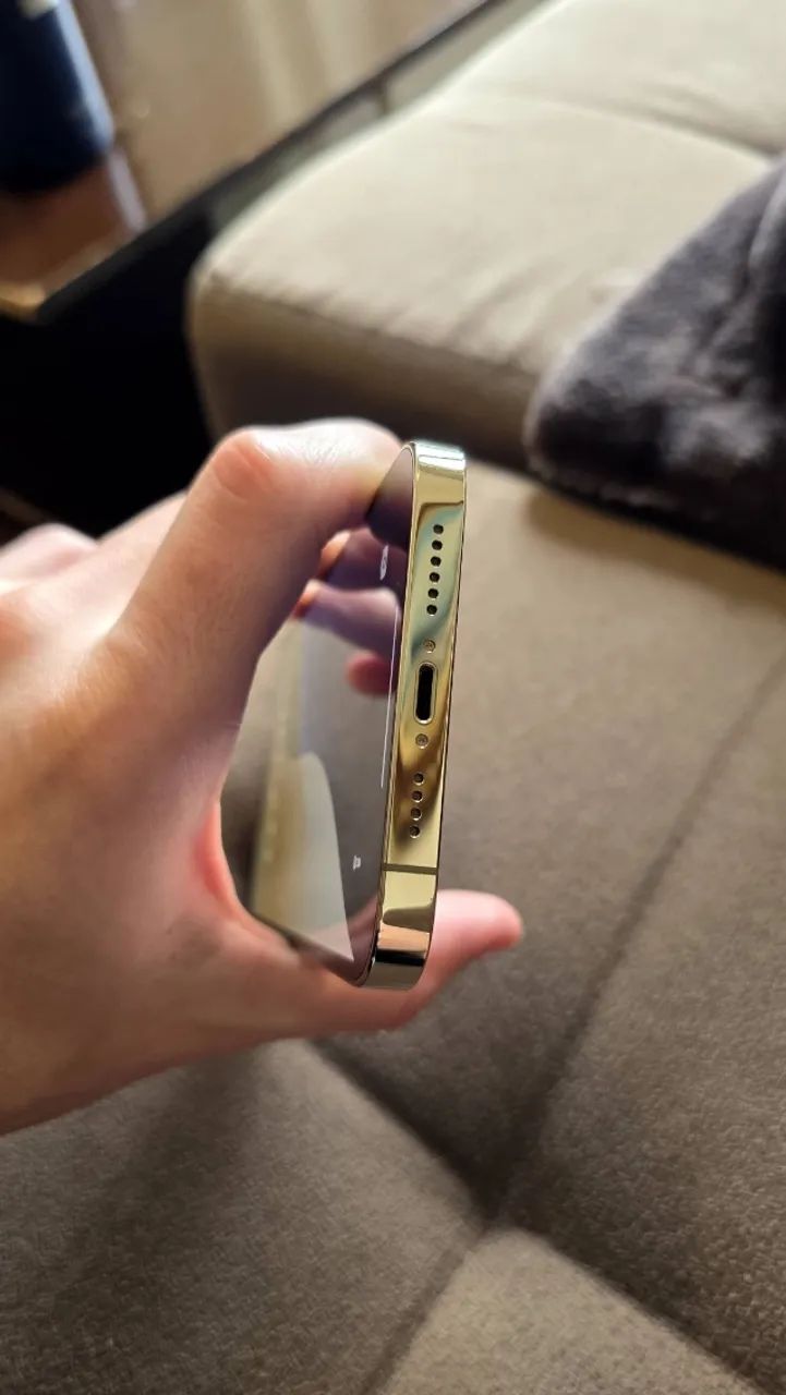 iPhone 13 Pro Max 256GB Dourado | Bateria 87% | Impecável - Foto 2