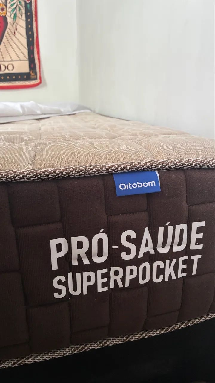 Cama box solteiro Ortobom Pro-saúde Superpocket